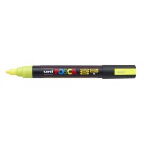 Uni Posca Marker PC-5M - Fluo Gul (724) Uni Posca Marker PC-5M - Fluo Gul (724)