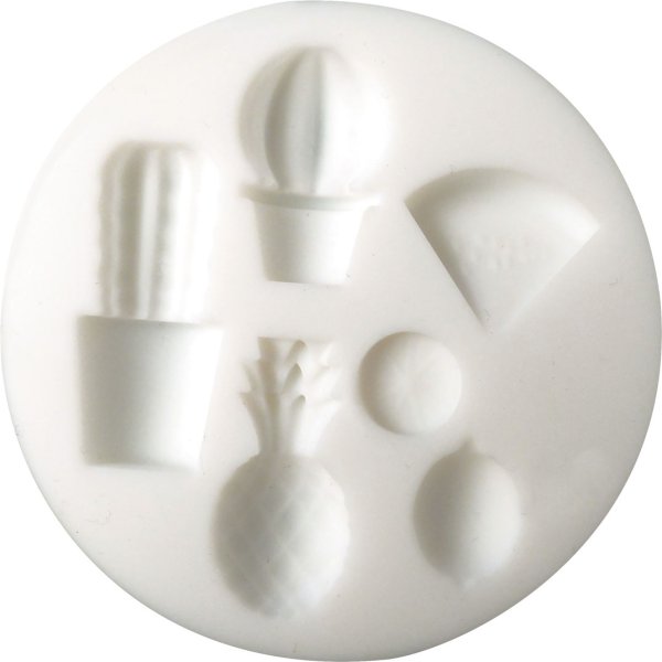 Silikonform ø7 cm exotisk Silikonform ø7 cm exotisk
