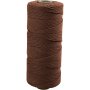 Makramésnor 1 mm 315 m Brun 220 g Makramésnor 1 mm 315 m Brun 220 g