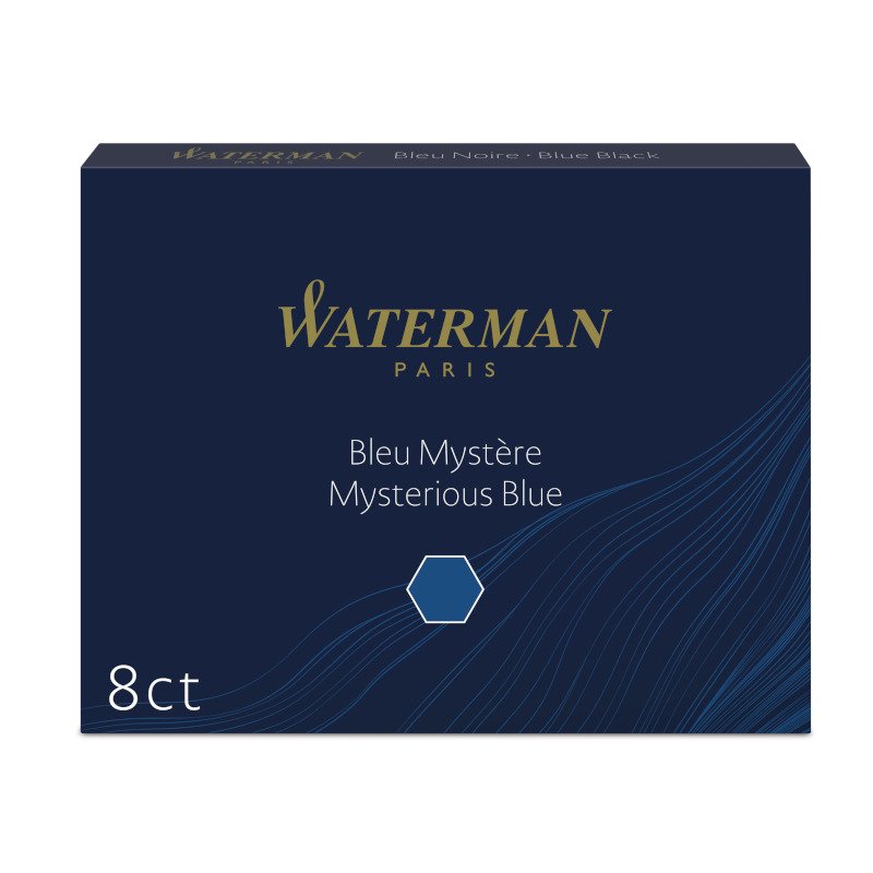 Blækpatron Waterman Cartridges - Mystisk blå - Kuglepenne, Penne, Penne, kridt & tusch