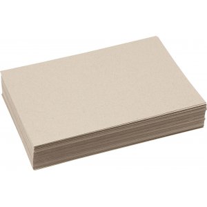 Resirkulert papp - grbrun - A4 - 125 ark