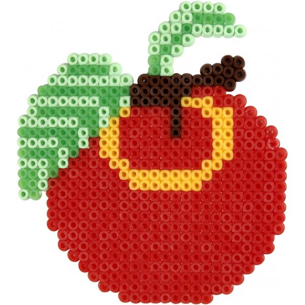 Pärlplattor - blomma - flicka - pojke - äpple och päron - 6 st Pärlplattor - blomma - flicka - pojke - äpple och päron - 6 st