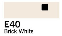Copic Sketch - E40 - Brick White - Copic Sketch, Copic-penne, Markers, Penne, Penne, kridt & tusch