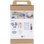 DIY Kit Kintsugi Bordskåner Blå/Guld/Lyserød/Hvid DIY Kit Kintsugi Bordskåner Blå/Guld/Lyserød/Hvid
