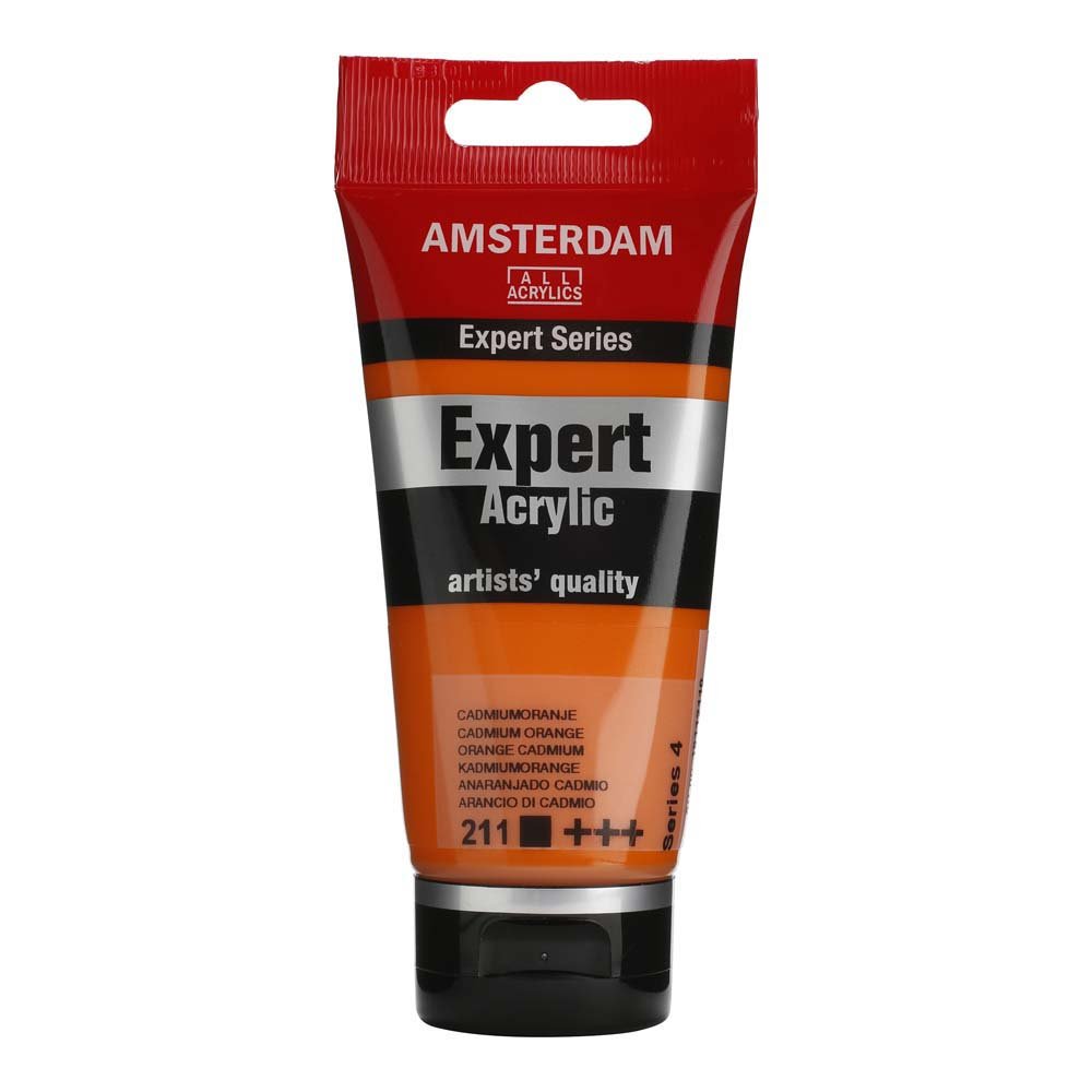 Amsterdam Acrylic Expert - 75 ml-Cadmium Orange - Akrylfarver, Kunstnerfarver