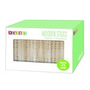 Tr�pinnar byggbara i box - 1000 st