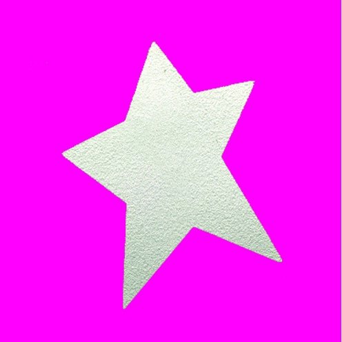 Figurstempel stor ~ 3,8 cm - Forvrænget stjerne - Figurstanser, Hulværktøj, Håndværk