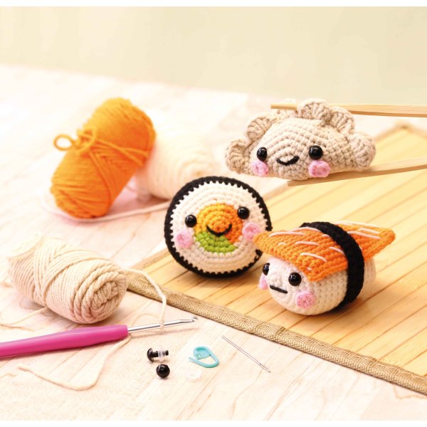 Amigurumi-kit - mina sushi Amigurumi-kit - mina sushi