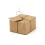 Gaveæsker i kraftpapir 6 x 5,5 x 3,5 cm med etiketter - 10-pak Gaveæsker i kraftpapir 6 x 5,5 x 3,5 cm med etiketter - 10-pak