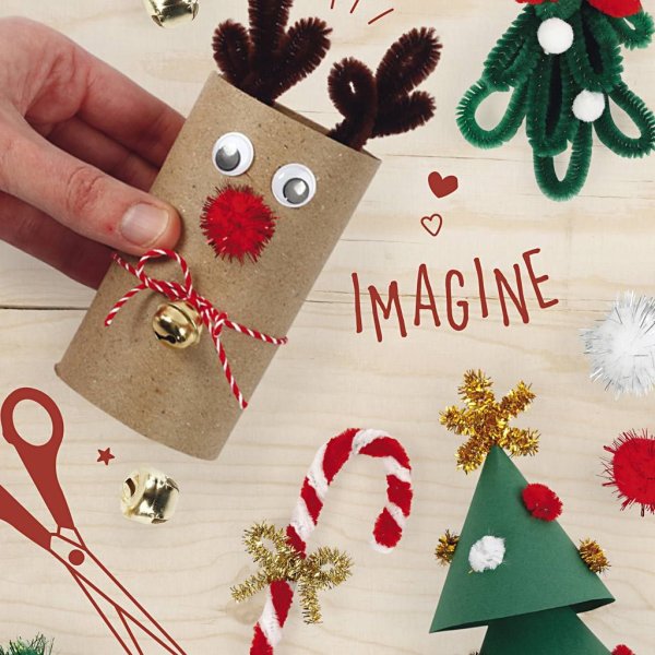 Kreativt håndverkssett til jul Kreativt håndverkssett til jul