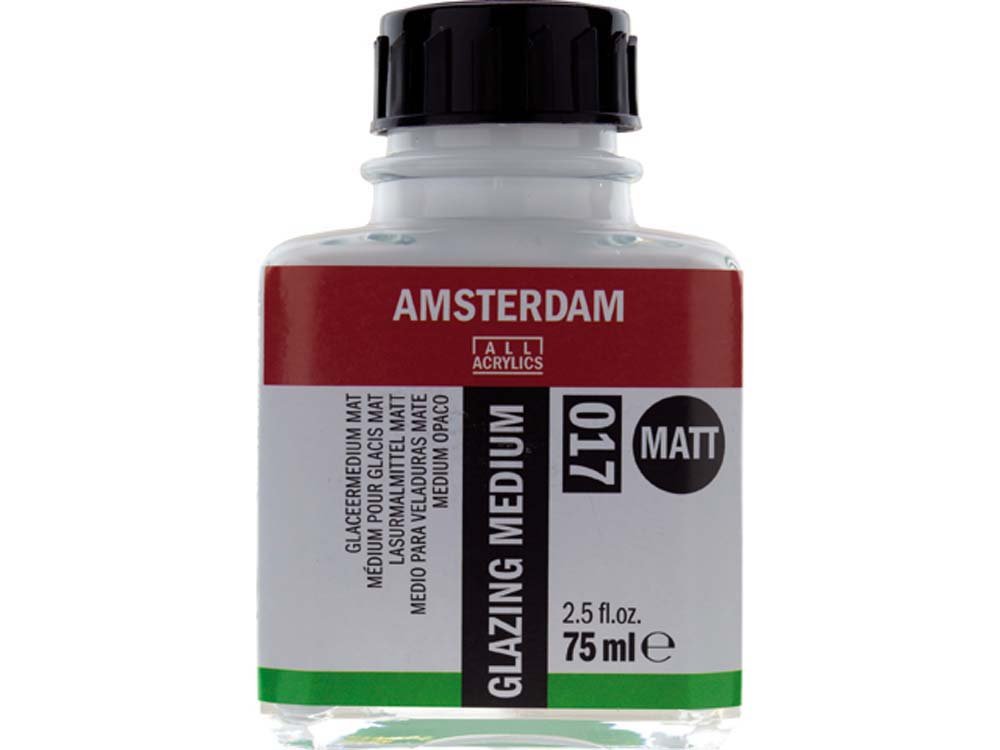 Glazing Medium Amsterdam 75 ml - Mat - Akrylmedier, Malermedium, Fernis og kunstner medier til kunstmaling