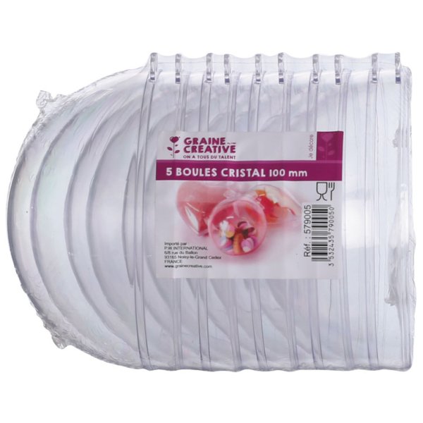 Delbara plastkulor 10 cm - 5 st