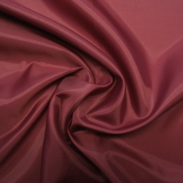 Acetat Taft Fodertyg Burgundy - 140 cm - Taft fodertyg , Polyester & nylontyg, Tyger
