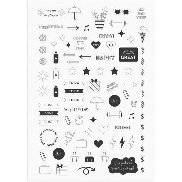 Kalender 24/25 - Doodle - B5 Kalender 24/25 - Doodle - B5