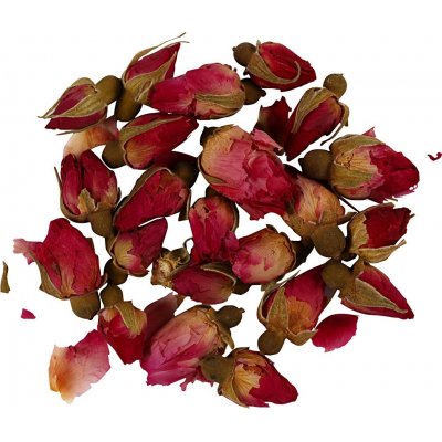 Trkede blomster - Roseknopper - 15 g