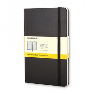 Notesbog Classic Pocket Ternet - Sort