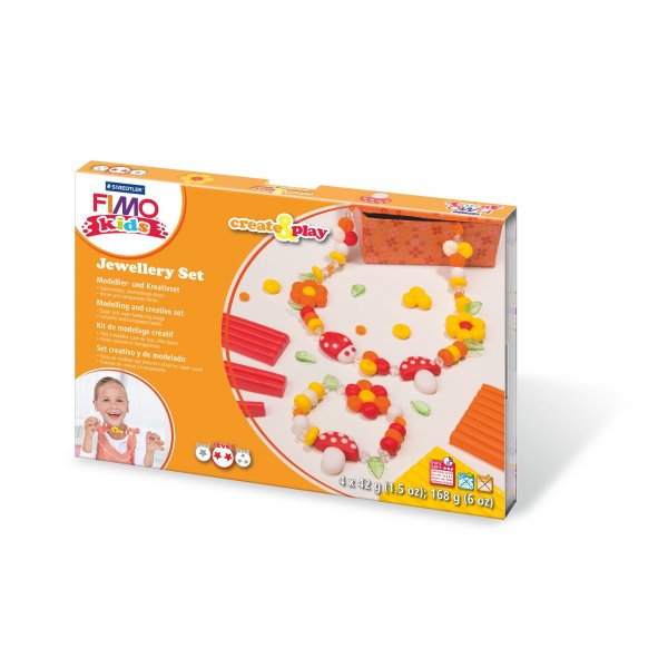 Modellereset Fimo Kids Create&Play - Blommor