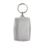 Transparenta nyckelringar, 5 x 4 cm, 6-pack Transparenta nyckelringar, 5 x 4 cm, 6-pack