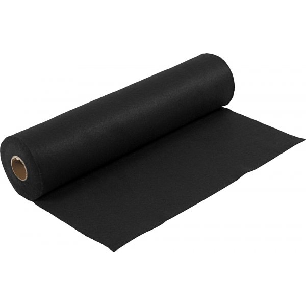 Hobbyfilt - svart - 5 m Hobbyfilt - svart - 5 m