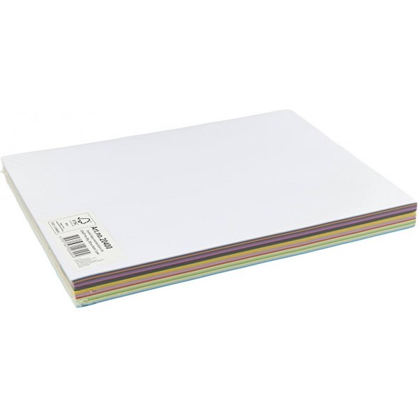 Creativ-papper - mixade färger - A4 - 280 st Creativ-papper - mixade färger - A4 - 280 st