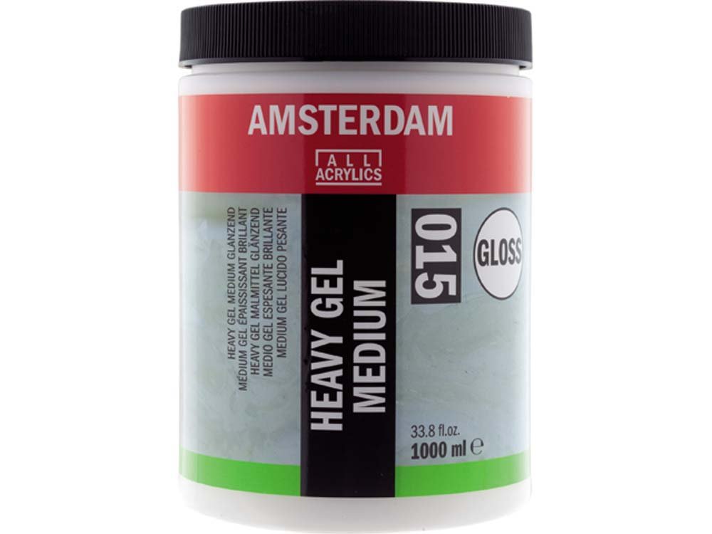 Amsterdam Heavy gel medium - 1000 ml - Akrylmedier, Malermedium, Fernis og kunstner medier til kunstmaling