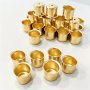 Ljushållare 21/22 mm guld - 25-pack Ljushållare 21/22 mm guld - 25-pack