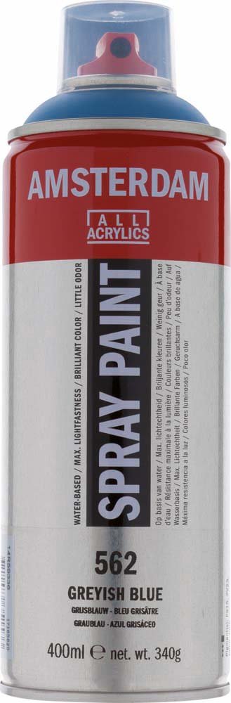Amsterdam Spray 400 ml - Greyish Blue - Spraydåser, Spraymaling, Hobbyfarve