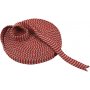 Tubstickad vv - B22 mm - julrd/gr - 10 m