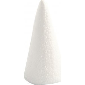 Kglor av frigolit - vit - 5,5 cm - 5 st