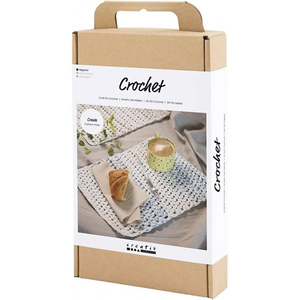 DIY Kit Virkning, Bordstablett DIY Kit Virkning, Bordstablett