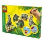 Gjutset dinosaurier gips 3 figurer - SES Creative