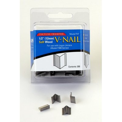 Logan V-nail for soft wood F47 - 12 mm