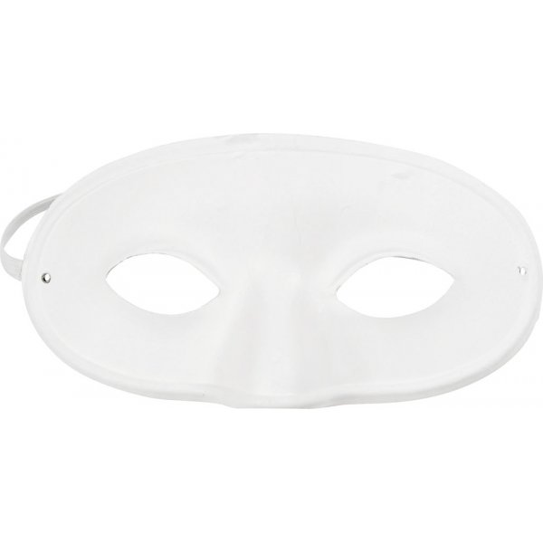 Halvmaske - vit - 10 st Halvmaske - vit - 10 st