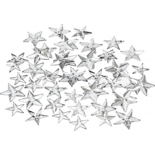 Rhinestones - silver - 11+12+16 mm - 360 st Rhinestones - silver - 11+12+16 mm - 360 st