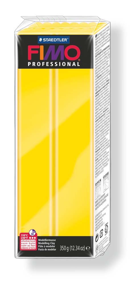 Fimo Pro 350g - Citrongul - Fimolera, Modellera, Pyssel för barn, Hobbymaterial, Pyssla