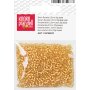 Rocaillep�rlor 2,5 mm, 20 g, topas