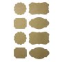 Klistermärken ramar kraftpapper 30 mm, 32-pack Klistermärken ramar kraftpapper 30 mm, 32-pack