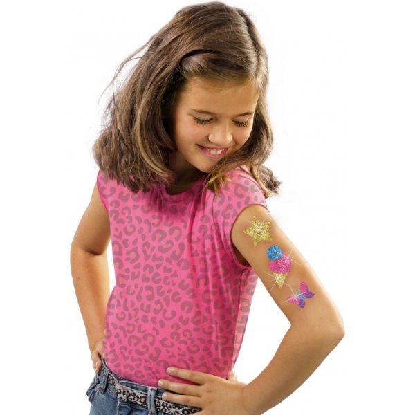 Glittertatueringar Glittertatueringar