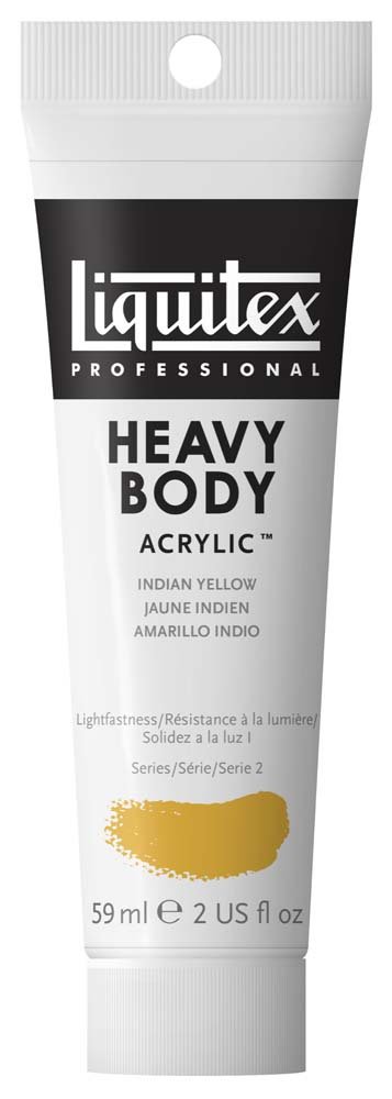 Akrylfärg Heavy Body Liquitex 59 ml - 324 Indian Yellow - Akrylfärger, Konstnärsfärger