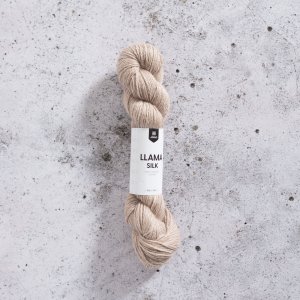 Llama silk 50g - Sandbeige