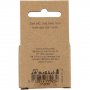 Agatp�rlor ljusbrun 10x10-15x6 mm - 28 st.