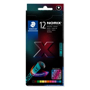 Farveblyanter Norix ergonomiske 12 farver - Ask Farveblyanter Norix ergonomiske 12 farver - Ask