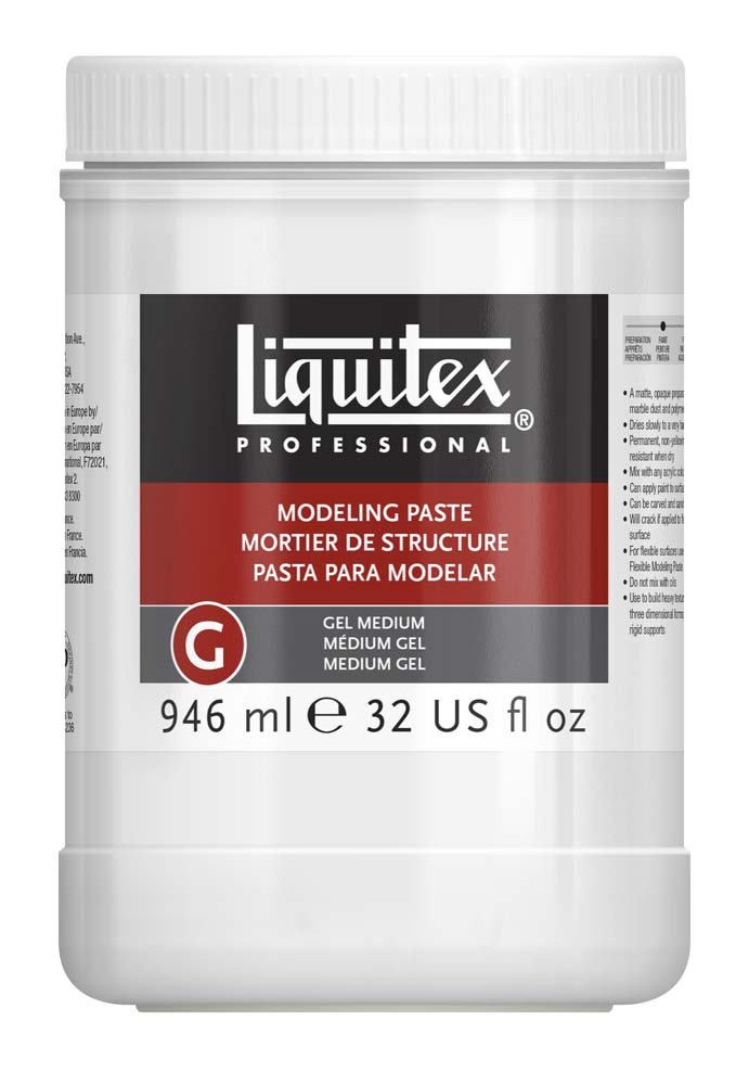 Modelleringspasta Liquitex 946 ml - Akrylmedier, Malermedium, Fernis og kunstner medier til kunstmaling