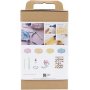 Start DIY Kit Hekle, blandede farger, Vesker