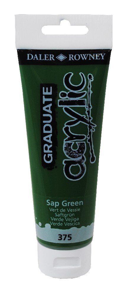 Akrylfärg Graduate 120 ml - Sap green - Akrylfärger, Konstnärsfärger