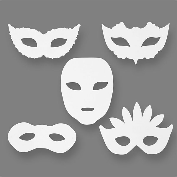 TeACH Me Teatermasker - vit - 16 st TeACH Me Teatermasker - vit - 16 st