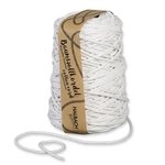 Bomuldsbånd 5 mm, 500g (ca. 80m) - cremehvid - Bomuldsbånd, Bånd & dekorationsbånd, Tekstilbånd & snor