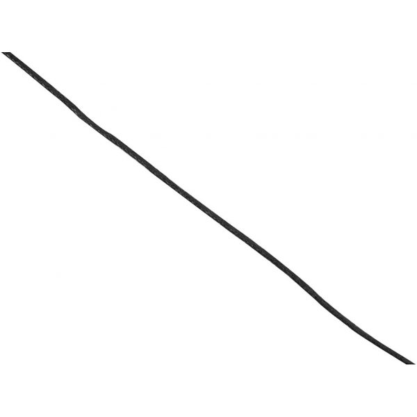 Bomullssnöre - svart - 100 m - Ø1 mm Bomullssnöre - svart - 100 m - Ø1 mm