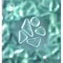 MosaixSoft - glasmosaik 8 - 25 mm - transparent 200 g ~ 140 st.