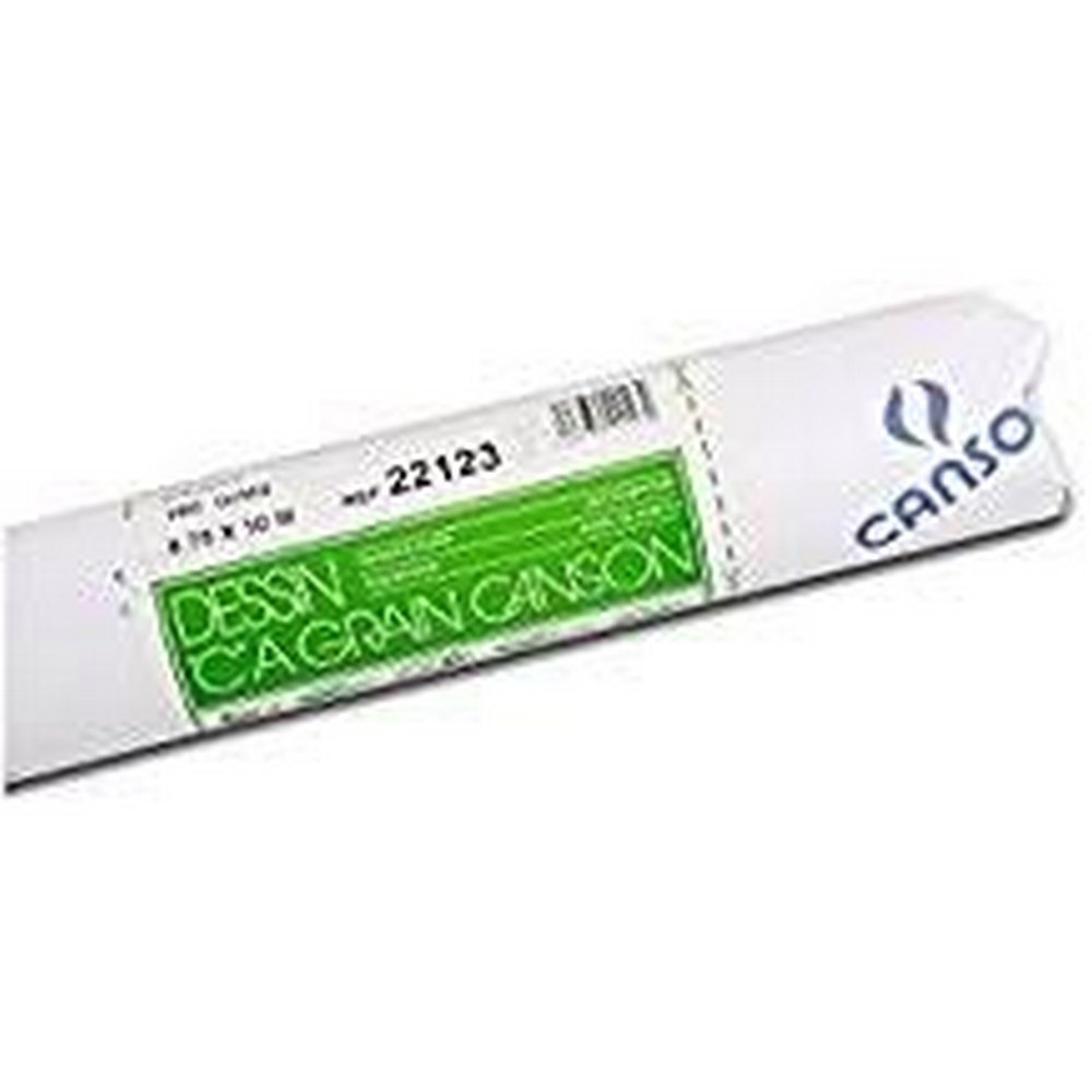 Canson C á grain Rulle 180g - 0,75x10 m - Ritblock, Block